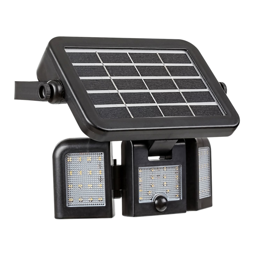 Rabalux - Світлодіодний світильник на сонячній батареї з датчиком LED/9,6W/3,7V IP44