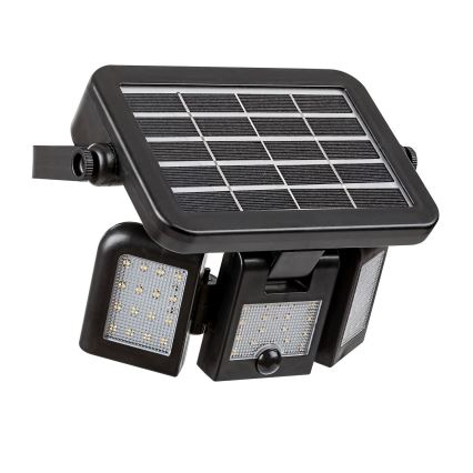 Rabalux - Світлодіодний світильник на сонячній батареї з датчиком LED/9,6W/3,7V IP44
