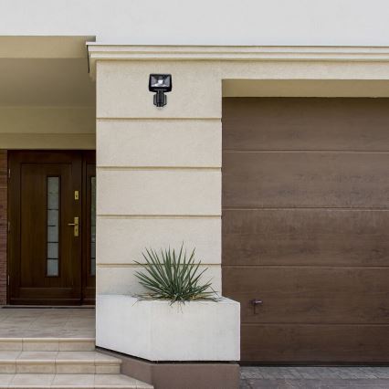 Rabalux - Світлодіодний сонячний прожектор із сенсором LED/5W/3,7V IP44 2500 мАг