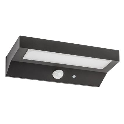 Rabalux - Світлодіодний світильник на сонячній батареї з датчиком LED/6W/3,7V IP44