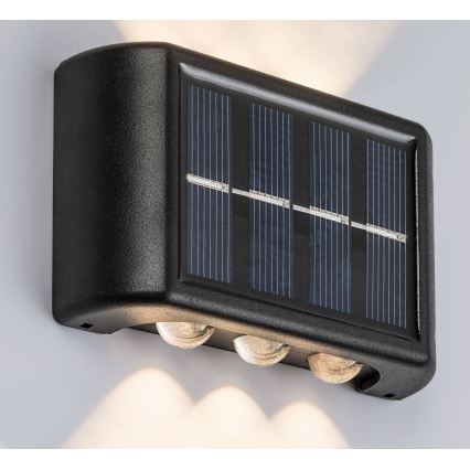 Rabalux 77024 - Светодиодный настенный светильник на солнечной батарее LED/1,2W/1,2V IP44