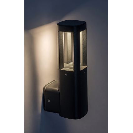 Rabalux - Вуличний світлодіодний настінний світильник LED/7W/230V IP54 антрацит