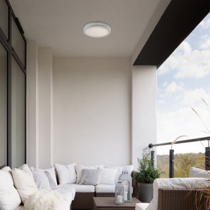 Rabalux - Светодиодный потолочный светильник для ванной комнаты LED/28W/230V 3000/4000/6500K IP54 белый