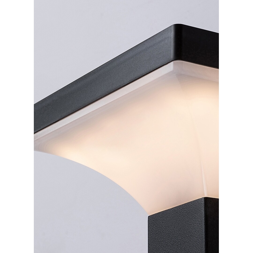 Rabalux - Светодиодный настенный светильник на солнечной батарее с датчиком LED/4W/230V IP44 черный