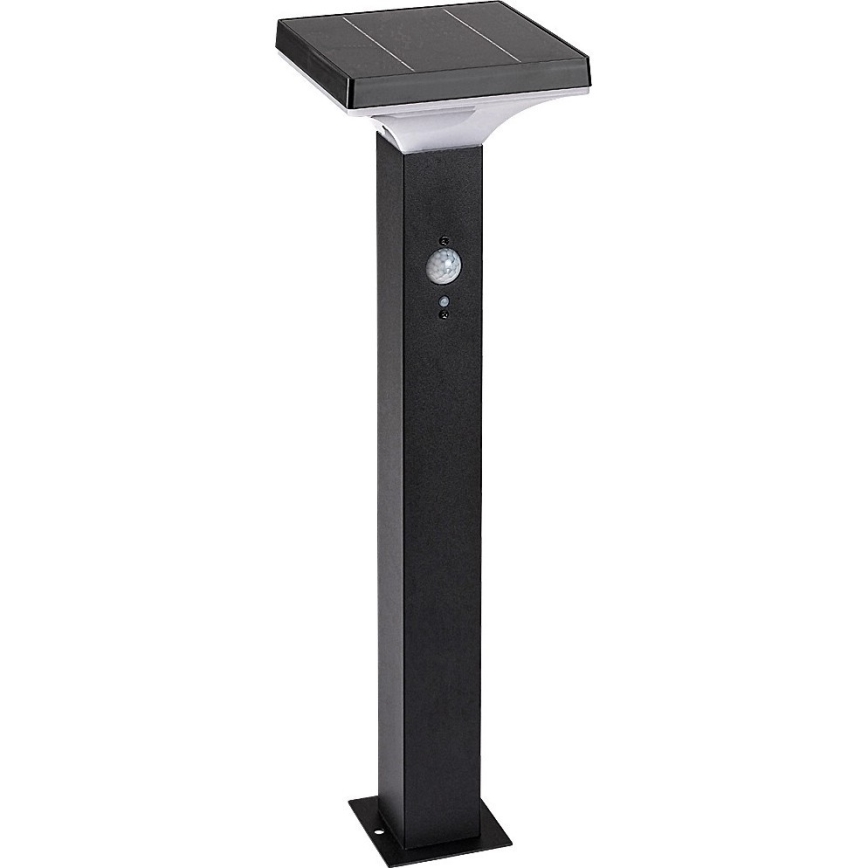 Rabalux - Светодиодный солнечный фонарь с датчиком LED/4W/3,7V IP44 черный 2200 мАч