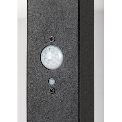 Rabalux - Светодиодный солнечный фонарь с датчиком LED/4W/3,7V IP44 черный 2200 мАч