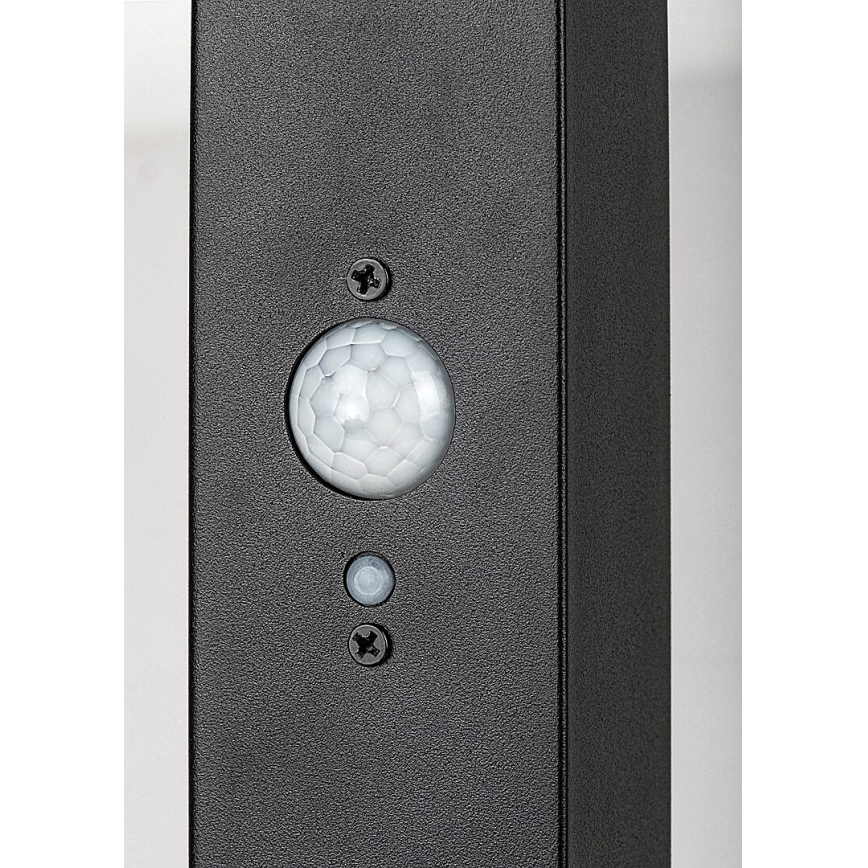 Rabalux - Светодиодный солнечный фонарь с датчиком LED/4W/3,7V IP44 черный 2200 мАч