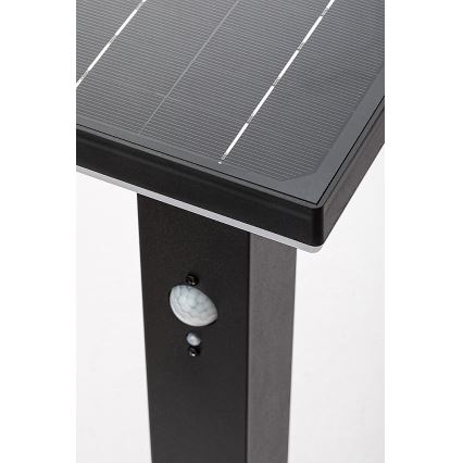 Rabalux - Светодиодный светильник на солнечной батарее с датчиком LED/4W/3,7V IP44 черный