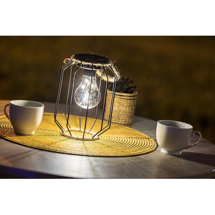 Rabalux - Світильник на сонячній батареї LED/0,2 Вт/1,2 В IP44 600 мАг