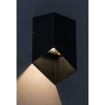 Rabalux - Уличный светодиодный настенный светильник LED/5W/230V IP54 черный