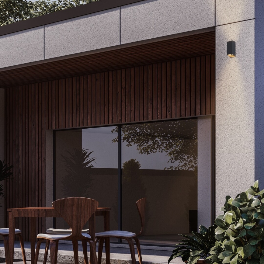 Rabalux - Уличный светодиодный настенный светильник LED/10W/230V IP54 антрацит