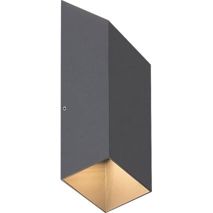 Rabalux - Уличный светодиодный настенный светильник LED/10W/230V IP54 антрацит