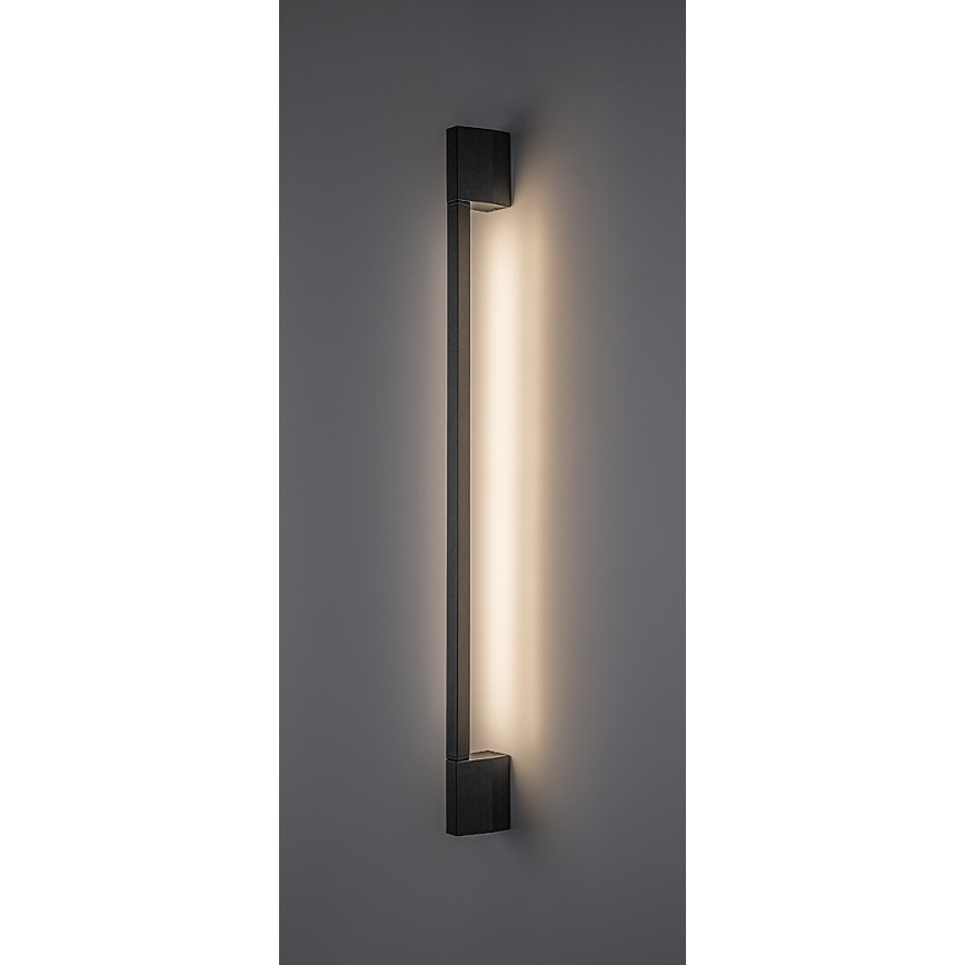 Rabalux - LED зовнішній настінний світильник LED/8W/230V IP54 59,5 cm чорний