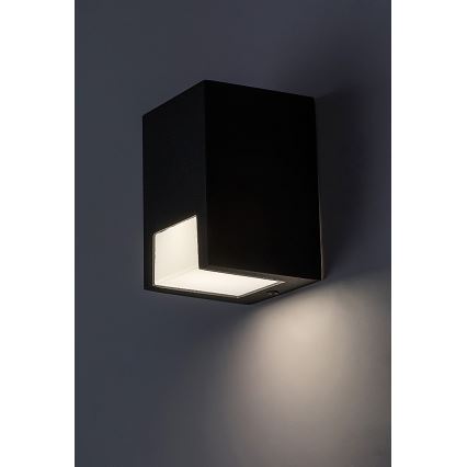 Rabalux - Уличный настенный светильник 1xGU10/7W/230V IP44 черный