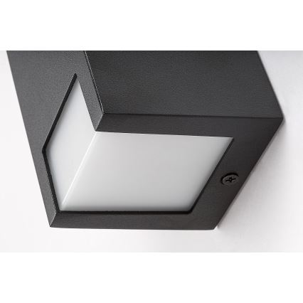 Rabalux - Уличный настенный светильник 1xGU10/7W/230V IP44 черный