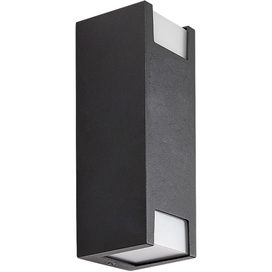 Rabalux - Вуличний настінний світильник 2xGU10/7W/230V IP44 чорний