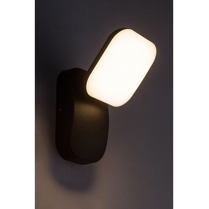Rabalux - Уличный светодиодный настенный гибкий светильник LED/12W/230V IP44 черный