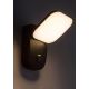 Rabalux - LED Вуличний настінний світильник з датчиком LED/12W/230V IP44