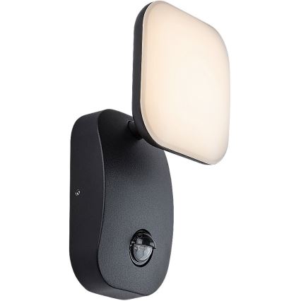 Rabalux - Уличный светодиодный настенный гибкий светильник с датчиком LED/12W/230V IP44
