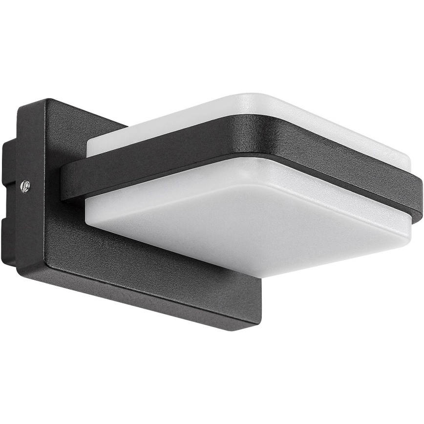Rabalux - Вуличний світлодіодний настінний світильник LED/12W/230V IP44 чорний