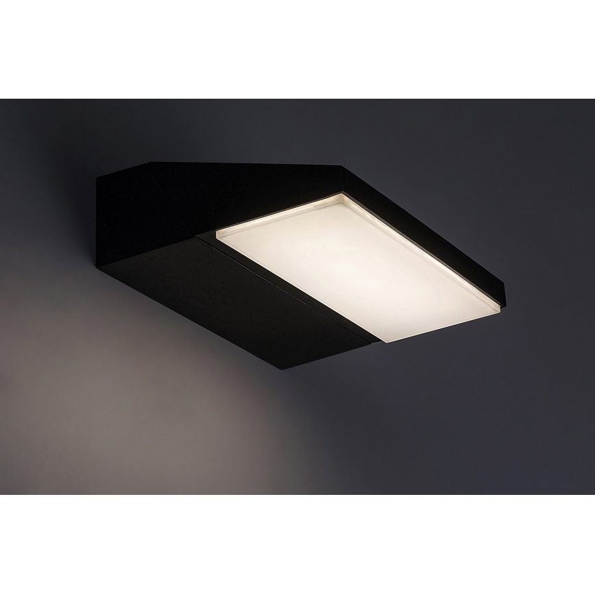 Rabalux - Вуличний світлодіодний настінний світильник LED/13W/230V IP65 чорний