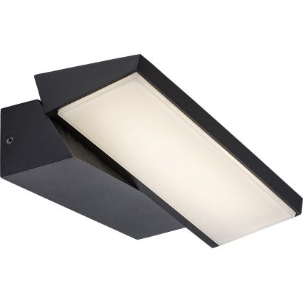 Rabalux - Вуличний світлодіодний настінний світильник LED/13W/230V IP65 чорний