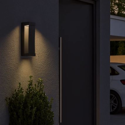 Rabalux - LED зовнішній настінний світильник LED/13W/230V IP65 антрацит