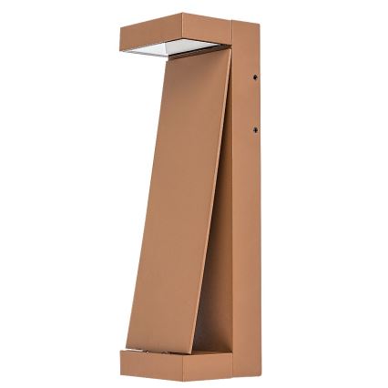 Rabalux - LED зовнішній настінний світильник LED/13W/230V IP65 коричневий