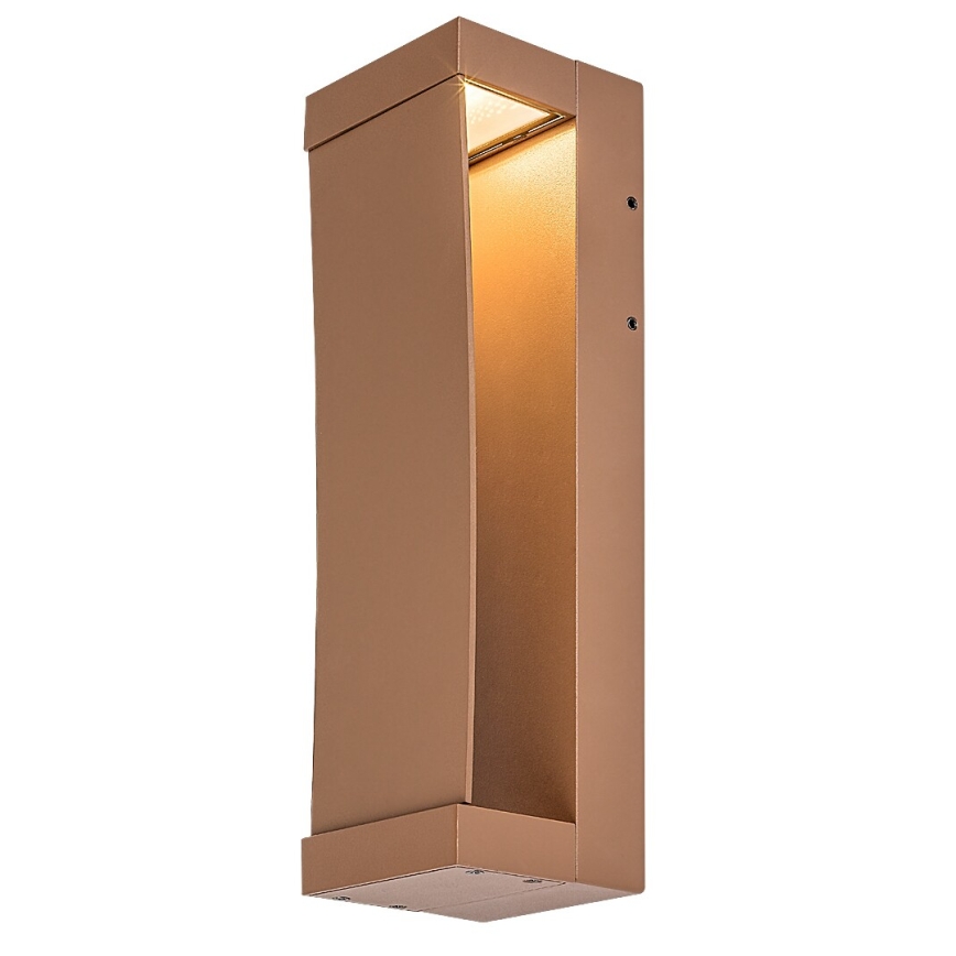 Rabalux - LED зовнішній настінний світильник LED/13W/230V IP65 коричневий