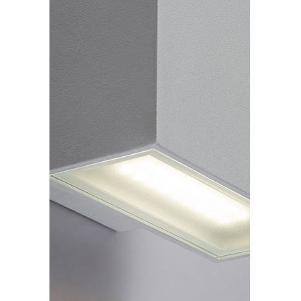 Rabalux - Уличный светодиодный настенный светильник LED/7W/230V IP54 белый