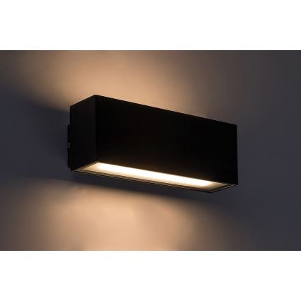 Rabalux - Вуличний світлодіодний настінний світильник LED/10W/230V IP54 чорний