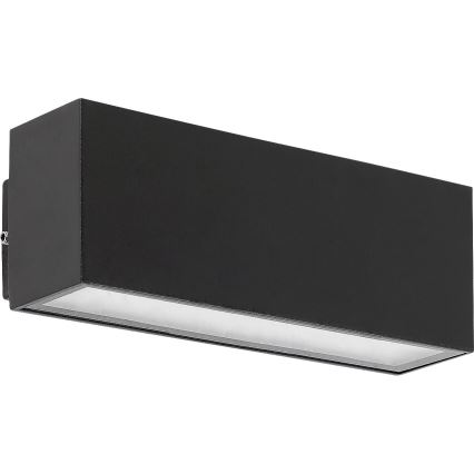 Rabalux - Вуличний світлодіодний настінний світильник LED/10W/230V IP54 чорний