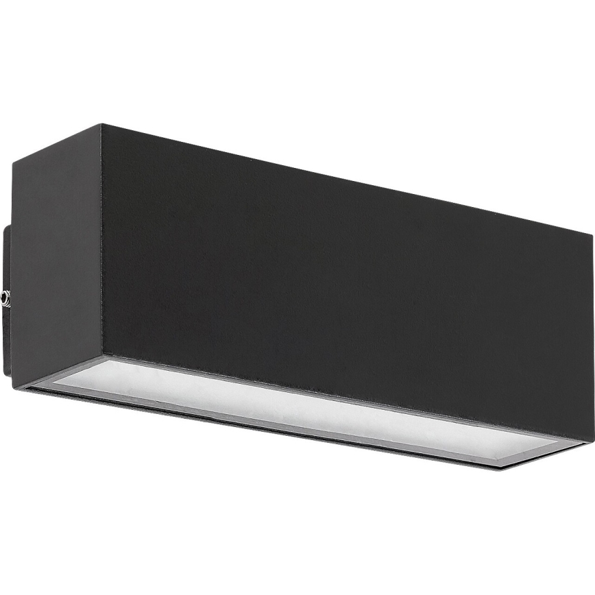 Rabalux - Вуличний світлодіодний настінний світильник LED/10W/230V IP54 чорний