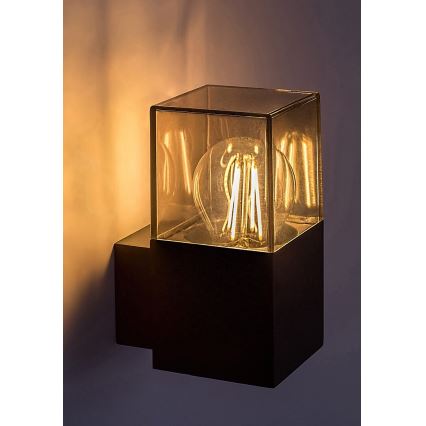 Rabalux - Уличный настенный светильник 1xE27/60W/230V IP54 черный