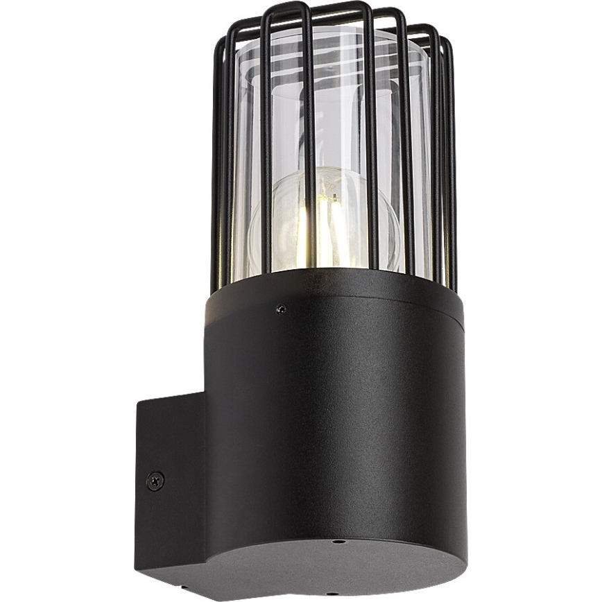 Rabalux - Вуличний настінний світильник 1xE27/60W/230V IP54 чорний