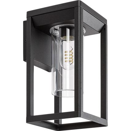 Rabalux - Уличный настенный светильник 1xE27/15W/230V IP54 черный