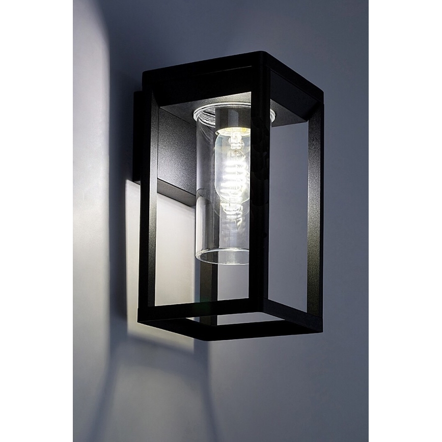 Rabalux - Уличный настенный светильник 1xE27/15W/230V IP54 черный