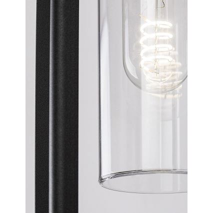 Rabalux - Уличный настенный светильник 1xE27/15W/230V IP54 черный
