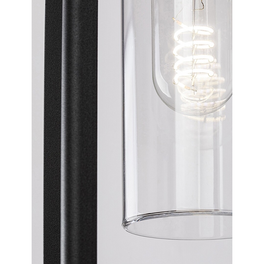 Rabalux - Уличный настенный светильник 1xE27/15W/230V IP54 черный