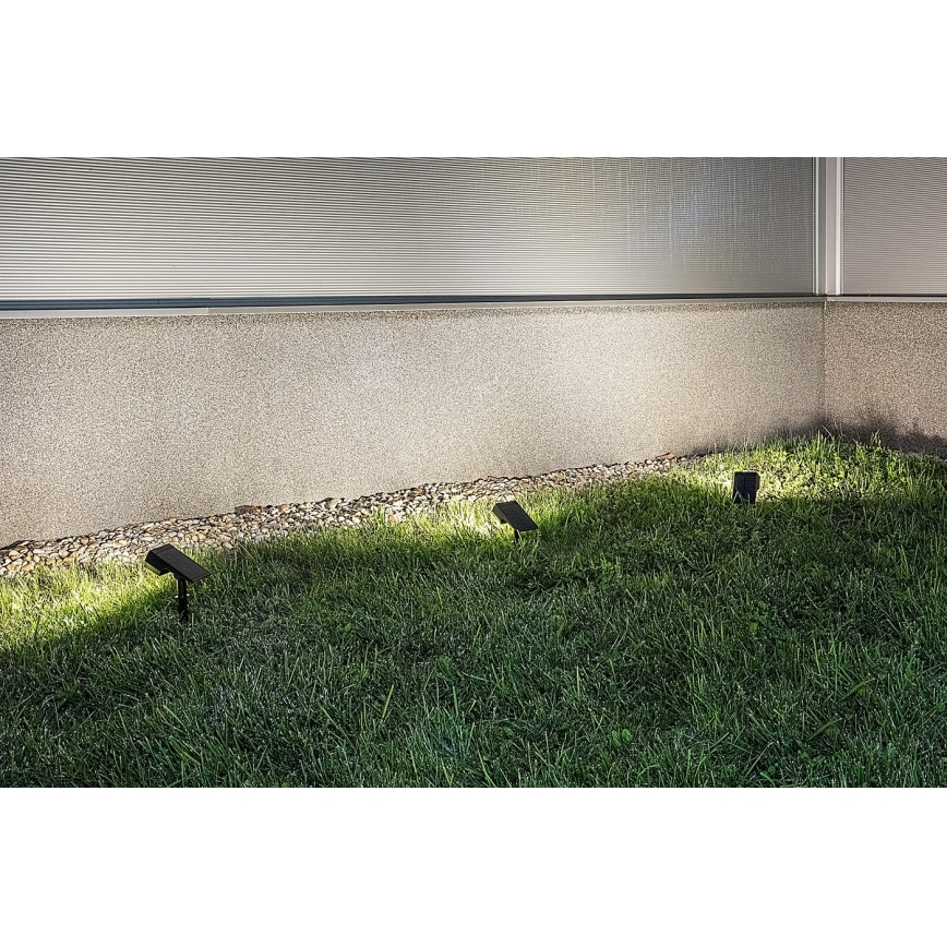 Rabalux - Светильник на солнечной батарее LED/0,5 Вт/3,7 В IP65 черный 3000 мАч