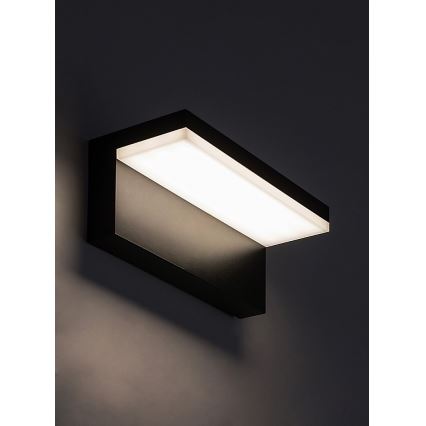Rabalux - Уличный светодиодный настенный светильник LED/10W/230V IP54 черный