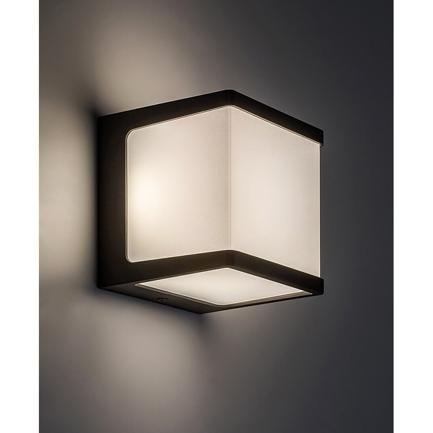 Rabalux - Вуличний світлодіодний настінний світильник LED/10W/230V IP54 чорний