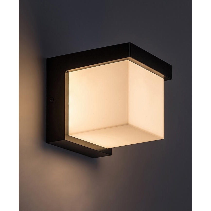Rabalux - Уличный светодиодный настенный светильник LED/10W/230V IP54 черный