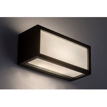 Rabalux - Уличный светодиодный настенный светильник LED/10W/230V IP54 черный