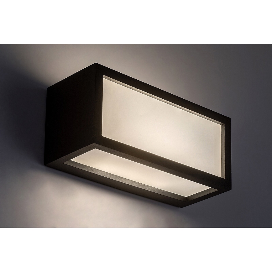 Rabalux - Уличный светодиодный настенный светильник LED/10W/230V IP54 черный