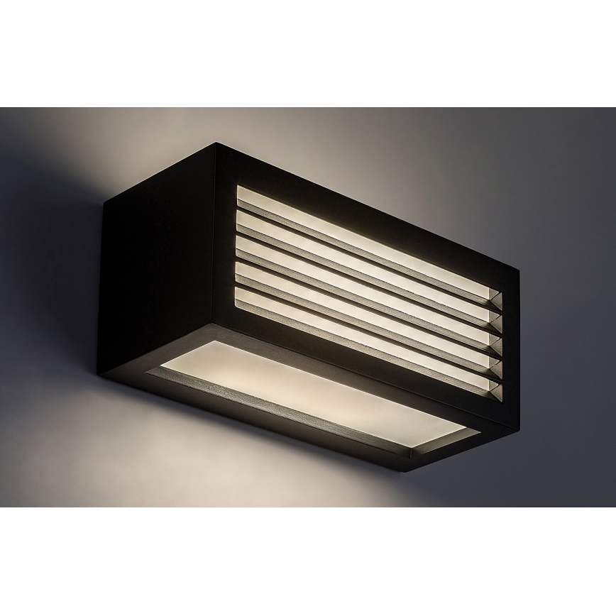 Rabalux - Уличный светодиодный настенный светильник LED/10W/230V IP54 черный