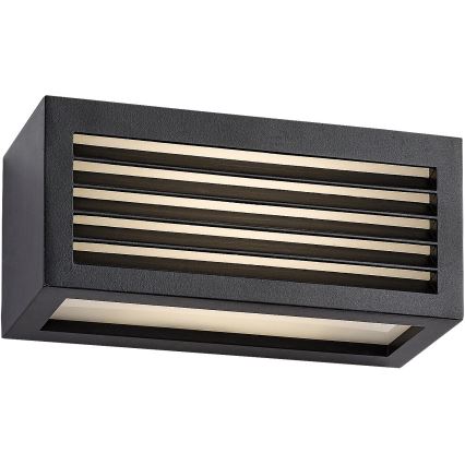 Rabalux - Вуличний світлодіодний настінний світильник LED/10W/230V IP54 чорний