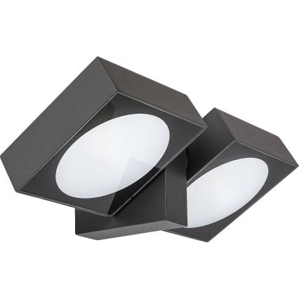 Rabalux - Уличный светодиодный настенный гибкий светильник 2xLED/7W/230V IP54 антрацит