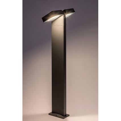 Rabalux - Светодиодная уличная гибкая лампа 2xLED/7W/230V IP54 антрацит
