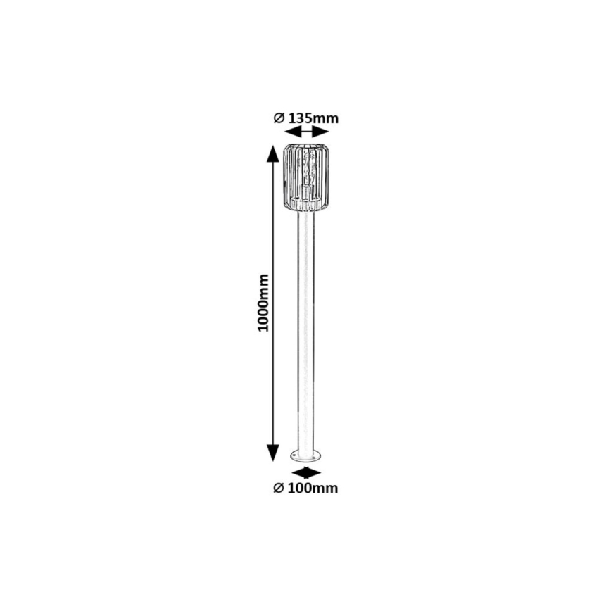 Rabalux - Уличная лампа 1xE27/40W/230V IP44